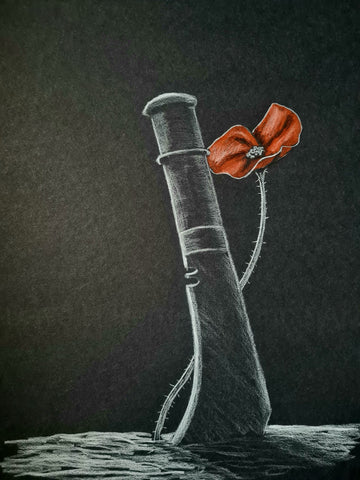 402 Original Polychromo - 'Kukri Poppy'
