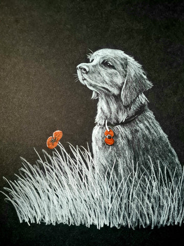 403 Original Polychromo - 'Poppy Dog #29'