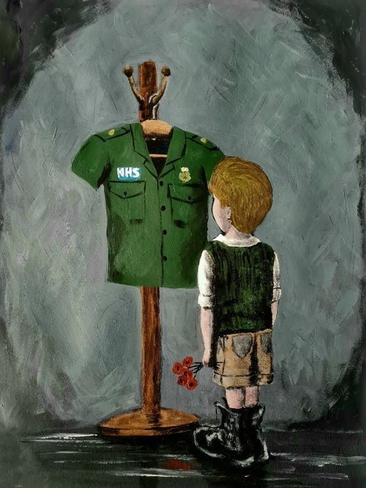 Paramedic remembrance art