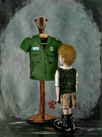 449 Limited Edition Giclée Print - 'Big boots to fill - Paramedic'