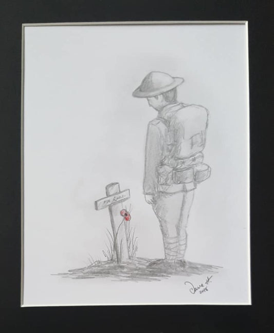 remembrance poppy art