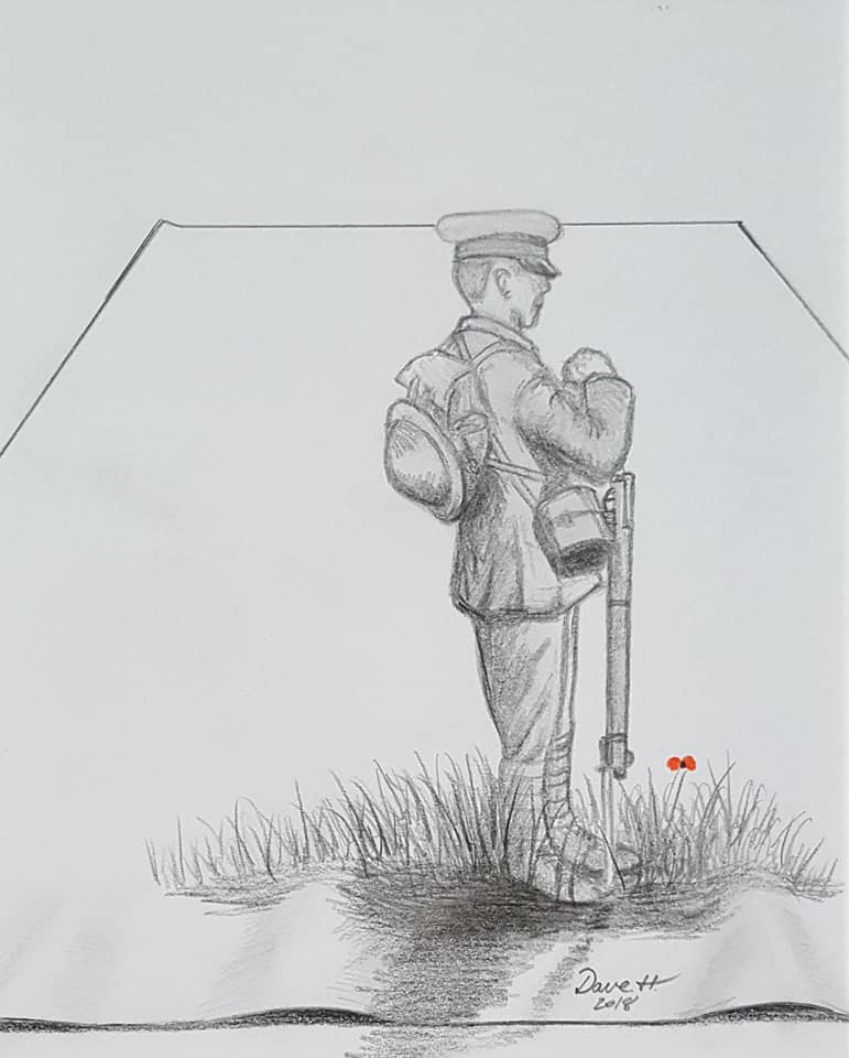 remembrance poppy art