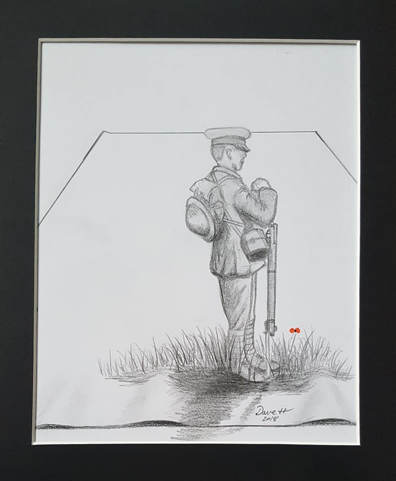 remembrance poppy art