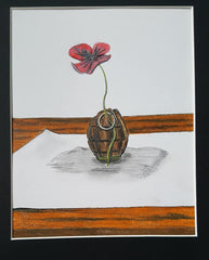 remembrance poppy art