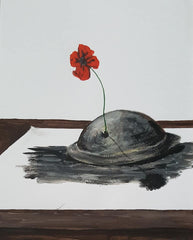 remembrance poppy art
