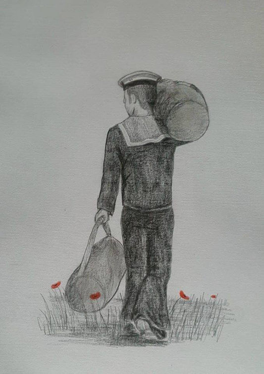Original Polychromo  - 'going home Jack''