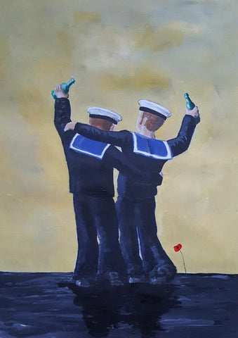 362 Original Painting - 'Shipmates'