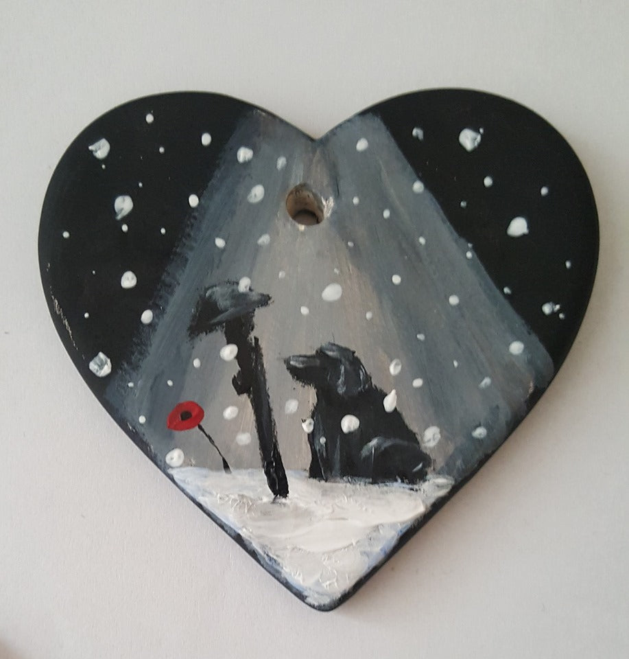 Love Heart Decoration 2019 - 'Please come back'