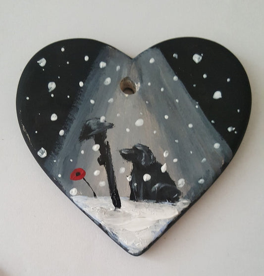 Love Heart Decoration 2019 - 'Please come back'