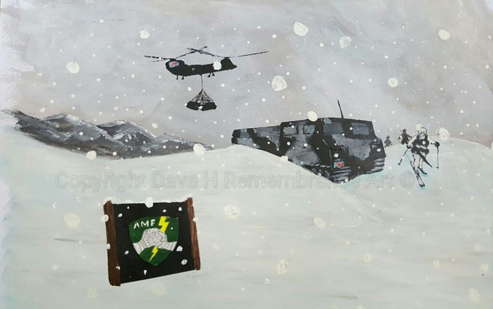 Remembrance Art 'AMF(L)'