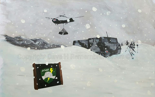 Remembrance Art 'AMF(L)'