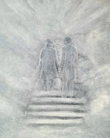 492 Original Artwork - 'Together again'