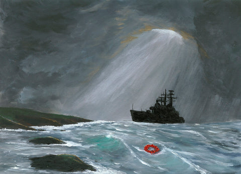 367 Limited Edition Giclée Print 367 - 'Remembering the Type 42's'