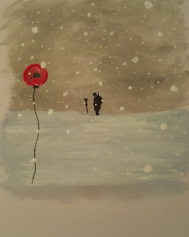 Original Painting - 'Remembering in Winter'