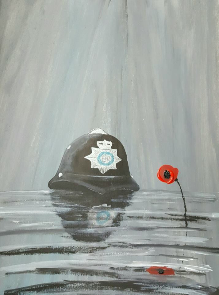PC Palmer Dave H painting