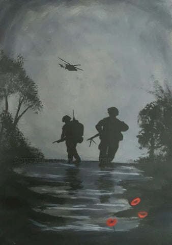 Original Painting - 'Another sleepless night'