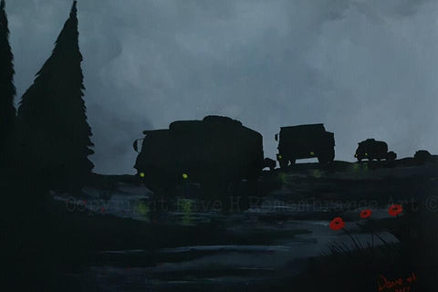 Original Painting - 'Convoy'