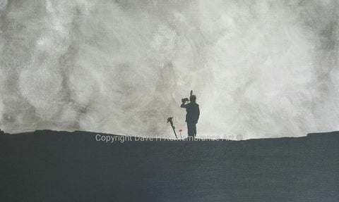 Original Painting - 'Distant Bugle'