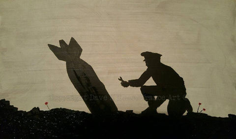 Original Painting - 'Danger UXB'