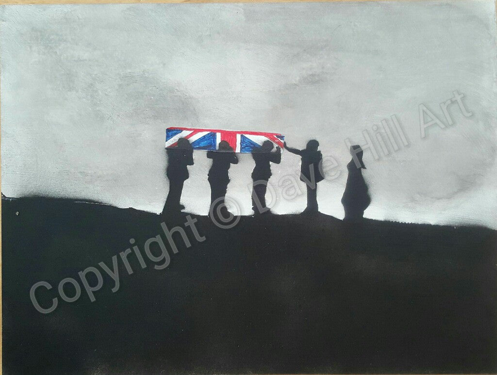 Remembrance Art 'Darkest Day'