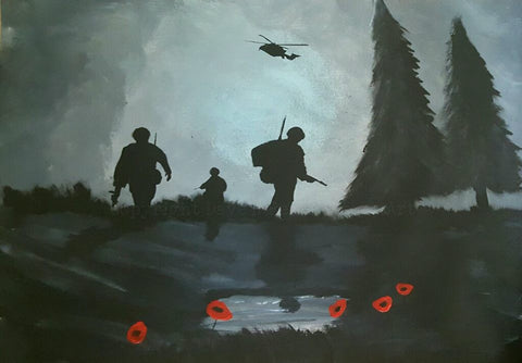 088 Open Edition Giclée Print 088 - 'Last Patrol'