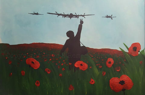 129 Limited Edition Giclée Print 129 - 'Go get 'em lads!'