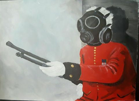 Original Painting - 'Once a Blade...'