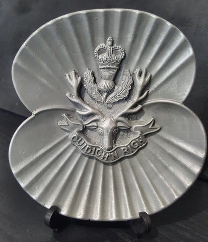 Queen's Own Highlanders (Seaforth & Camerons) Remembrance Art Sculpture 2