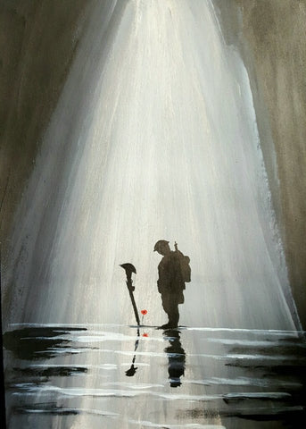111 Limited Edition Giclée Print - 'Remembered Forever'