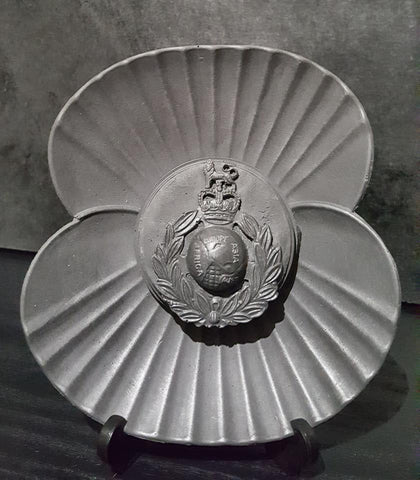 Royal Marines Remembrance Art Sculpture