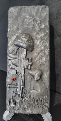 Please Come Back (SA80) Remembrance Art Plaque