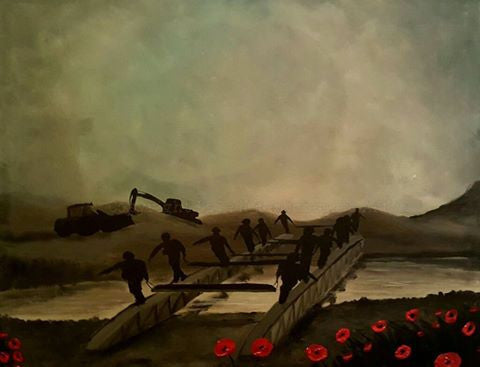 Original Painting - 'Sappers'