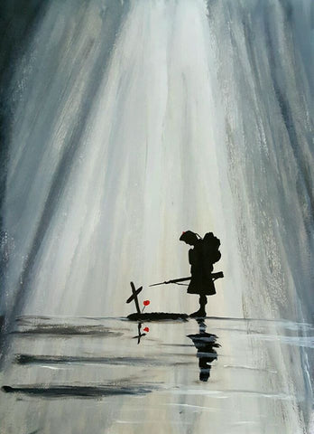 Original Painting 108 - 'Scottish Sorrow'