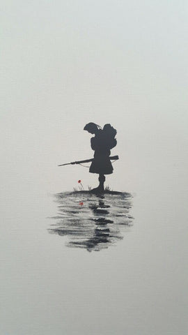 Original Painting - 'A Scottish Soldier'