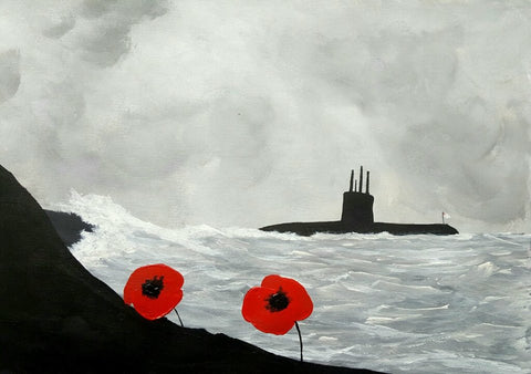 Original Painting - 'Silent Service'