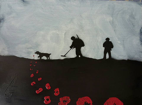 Original Painting - 'Theo, DM 2011'