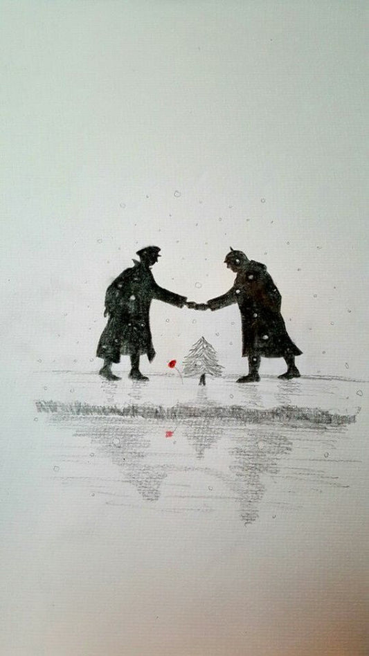 Christmas truce sketch