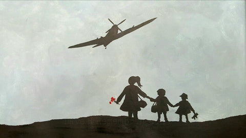 Original painting U0299 - 'Spitfire'