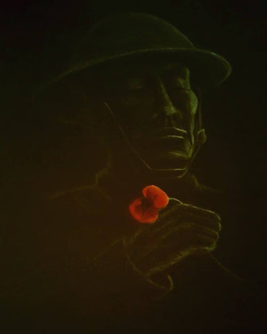 U333 Original polychromo - 'Poppy Sleep'