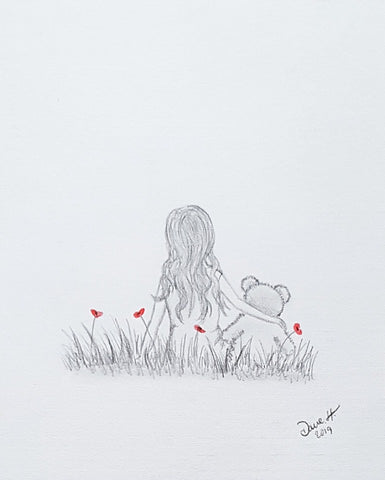 U339 Original Polychromo - 'Teddy Girl'