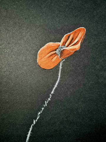 U497 Original Polychromo - 'LWF Poppy 4'