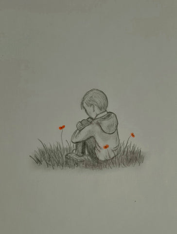 U521 Original Polychromo - 'Lonely boy #3'