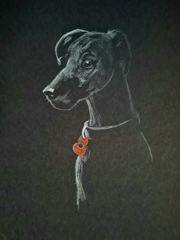U574 Original Polychromo - 'Poppy Dog #43'