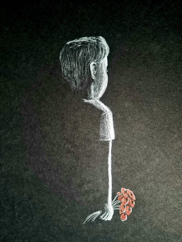 U591 Original Polychromo - 'Light study - poppy boy'