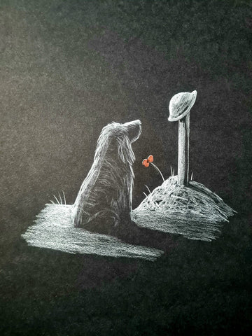 U596 Original Polychromo - 'Please Come Back #27'