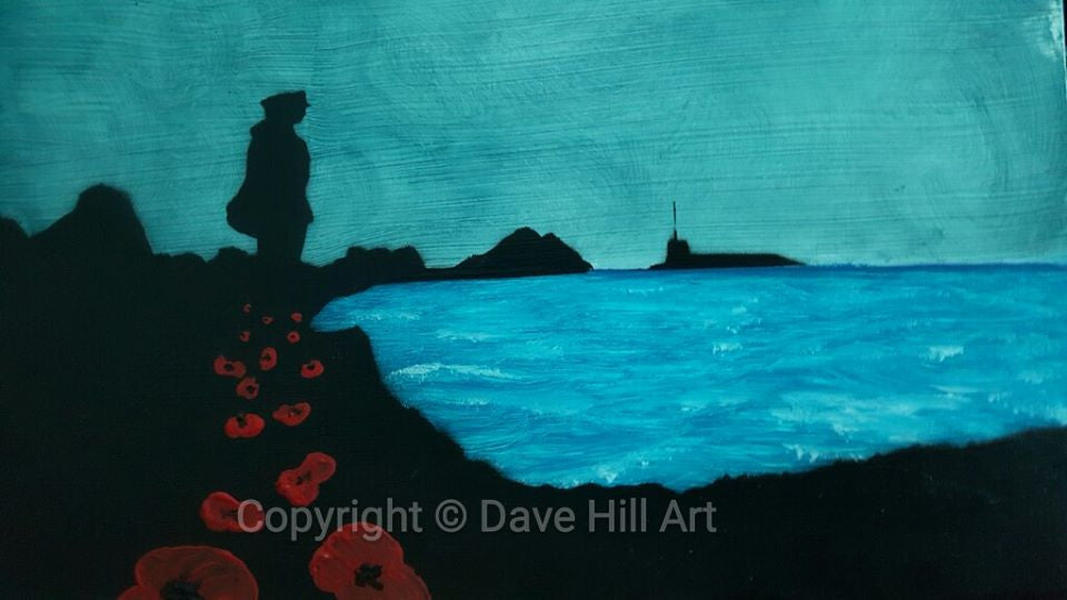 Remembrance Art 'Remembering Submariners'