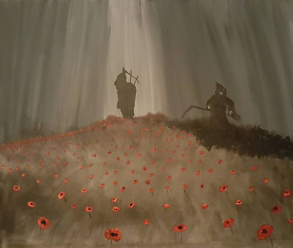 Original Painting - 'Lament for the Reaper'