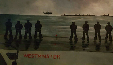 Original Painting - 'Where's Timothy MacColl?'